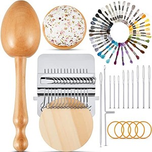 Darning Egg Mini Darning Loom Darning Egg for Socks 14 Hooks Small Speedweve ...