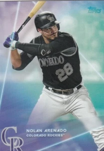 NOLAN ARENADO TOPPS STEVE AOKI BASE WAVE 2 CARDINALS ROCKIES #29 2020 20 - Picture 1 of 1