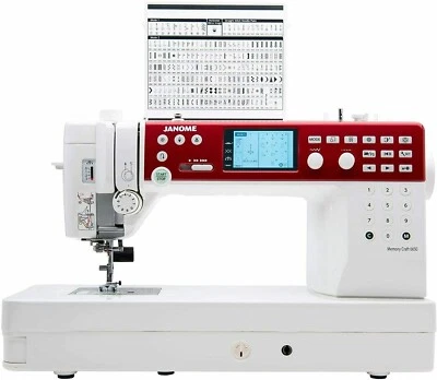 Janome Memory Craft 6650 MC6650 Sewing and Quilting Machine Re Boxed - Image 1 of 4