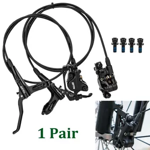 Bicycle Hydraulic Disc Brake MTB Bike Cycling Front & Rear Oil Disc Brake Kit AU - Picture 1 of 12