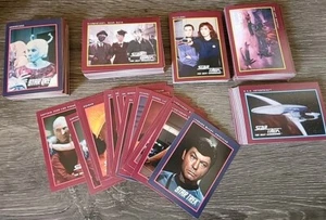 Star Trek Trading Cards Impel TNG 1991 Vintage The Next Gen Bulk Lot 240+ Cards - Picture 1 of 4