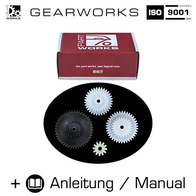 PARTWORKS Ingranaggi tachimetro per quadro strumenti BMW E30 316i 318i 320i MOTOMETRO C SET