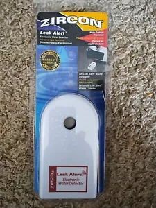 Zircon Leak Alert Electronic Water Detector Loud Alarm Floats & Signals For 72hr - Picture 1 of 2