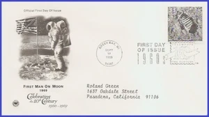 USA4 #3188c ADDR PCS ARTCRAFT FDC 1960s Man Walks on the Moon - Picture 1 of 1