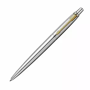 Parker Jotter Edelstahl GT Kugelschreiber Blaue Tinte Feine Spitze Kostenloser Versand a967 - Bild 1 von 6