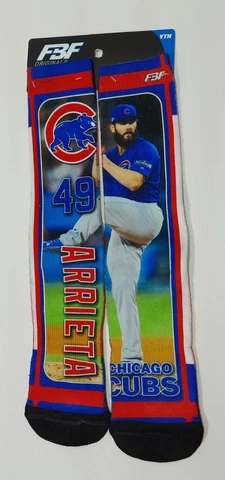 Chicago Cubs Jake Arrieta Socks Cover