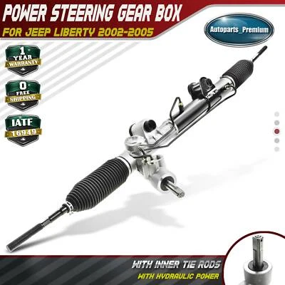 Conjunto de cremallera y piñón de dirección asistida para Jeep KJ Liberty 2002 2003 2004 2005 Foto 1 de 4