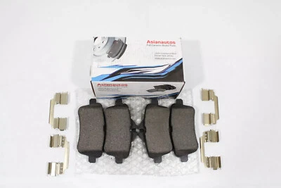 Pastilhas de freio traseiras de cerâmica Asianautos com hardware para Mercedes Benz SLC43 AMG 17-20 - Imagem 1 de 4