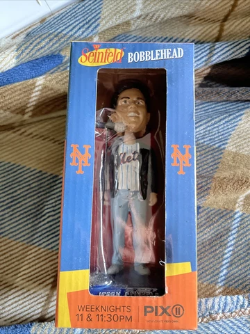 Jerry Seinfeld SGA 2019 New York Mets Bobblehead Citi Field 7/5/2019 Baseball Cover