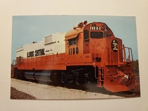 Illinois Central IC C-636 Lokomotive 1100 3x5 Postkarte - Bild 1 von 2