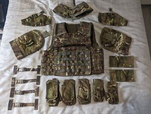 BRITISH ARMY MTP OSPREY MK4 BODY ARMOUR VEST & POUCHES/ACCESSORIES, SIZE 180/104