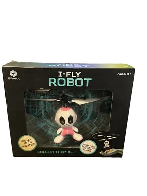 Braha Infrared I-Fly Flying Helicopter Robot (New in Box) Fly Up To 10 Minutes - Image 1 of 4