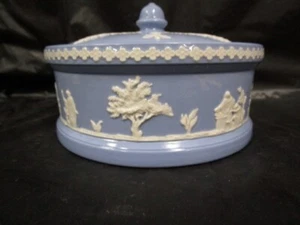 Wedgwood JASPER WARE Large Dresser Jar - England - Marked - Picture 1 of 7