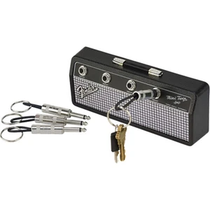 Fender Guitarra Bajo Llavero Key Jack Rack Amplificador Llavero - Imagen 1 de 5