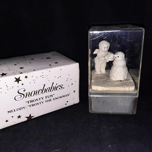 Snowbabies Musical Dept 56 Nuevo en caja Frosty Fun Frosty The Snowman Tune con video - Imagen 1 de 4