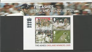 GB Presentation Pack The Ashes England winners PK nº M12 6.10.05 - Imagen 1 de 1