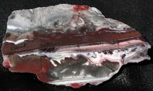 A994 ~ 2 oz Slab Flower of Peach Agate ~ Chihuahua, Mexico - Picture 1 of 12