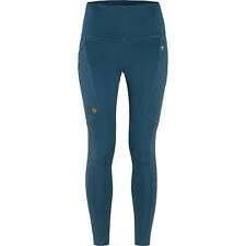 Fjallraven Abisko Tights Women's Hiking Pants, Indigo Blue, X-Large