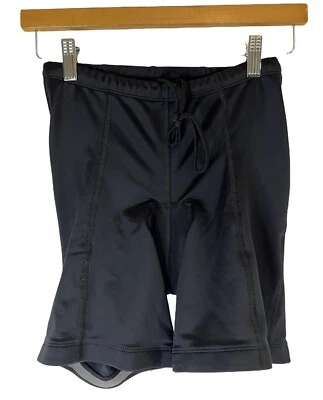 Pantalones cortos de ciclismo negros para mujer para ciclista ropa deportiva atlética talla grande talla L Foto 1 de 4