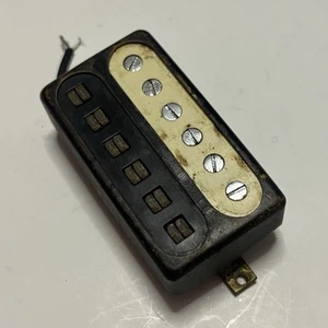 Vintage 60s 70s Ibanez Maxon Zebra Humbucker Pickup - Picture 1 of 5