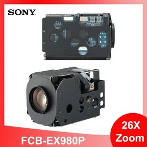 SONY FCB-EX980P CCD Color Block 26x Optical Zoom Camera Modules PAL System - Picture 1 of 4