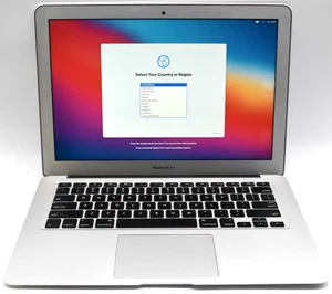 2013 13" Apple Macbook Air 7,2 A1466 i5-4250U 1,30 GHz 128 GB SSD 4 GB RAM Big Sur - Imagen 1 de 10