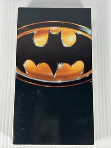 Batman VHS Tim Burton Movie 1989 Warner Bros. Jack Nicholson Michael Keaton - Imagen 1 de 6