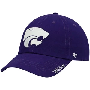 Women's '47 Purple Kansas State Wildcats Miata Clean Up Logo Adjustable Hat - Imagen 1 de 4