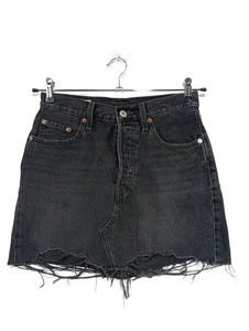 LEVI’S Jeansrock Damen Rock Gr. DE 36 schwarz Street-Fashion-Look - Bild 1 von 7