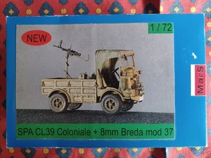 MARS 7277 autocarro leggero SPA CL39 "coloniale" - resin model kit 1:72 - Foto 1 di 1