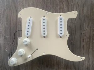 Fender Squier 2007 Stratocaster Guitar Loaded Scratch Plate with Output Jack. - Picture 1 of 5