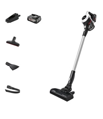 Bosch BCS612GB Unlimited Series 6 Cordless Upright Stick Vacuum Cleaner - White - Image 1 of 4