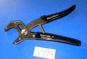 HERRAMIENTAS ARTESANALES DE COLECCIÓN PROFESIONAL MANGO NEGRO ROBOGRIP ALICATES 45029 - Imagen 1 de 14