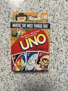 My First Uno Where the Wild Things Are King Size Card Game 2006 Sealed Cards  - Picture 1 of 3