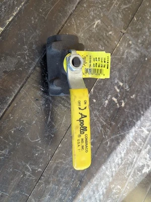 Válvula de bola de acero al carbono 3/4" Apollo 73A-104-01A FNPT roscada 2000 WOG EE. UU. Foto 1 de 4