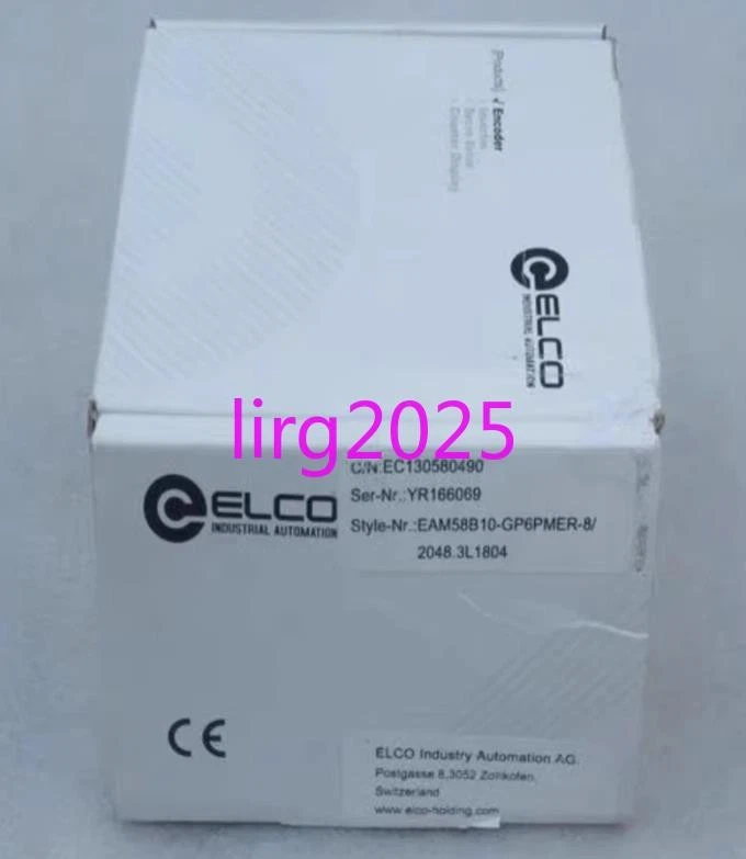 1PC New ELCO encoder EAM58B10-GP6PMER-8/2048.3L1804 - Image 1 of 1
