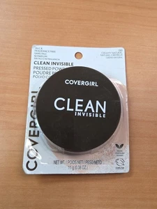 Read ~Covergirl Clean Invisible Pressed Powder 120 Creamy Natural - Picture 1 of 2