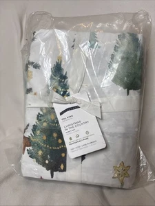 Pottery Barn Weihnachten auf dem Land Blatt Set - Cal King Size - Bild 1 von 4