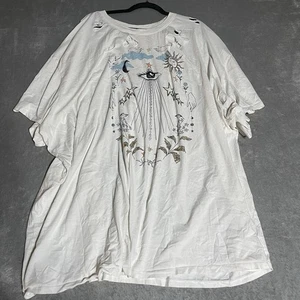 Camiseta gráfica Torrid Heritage para mujer 6X manga corta algodón envejecido - Imagen 1 de 6
