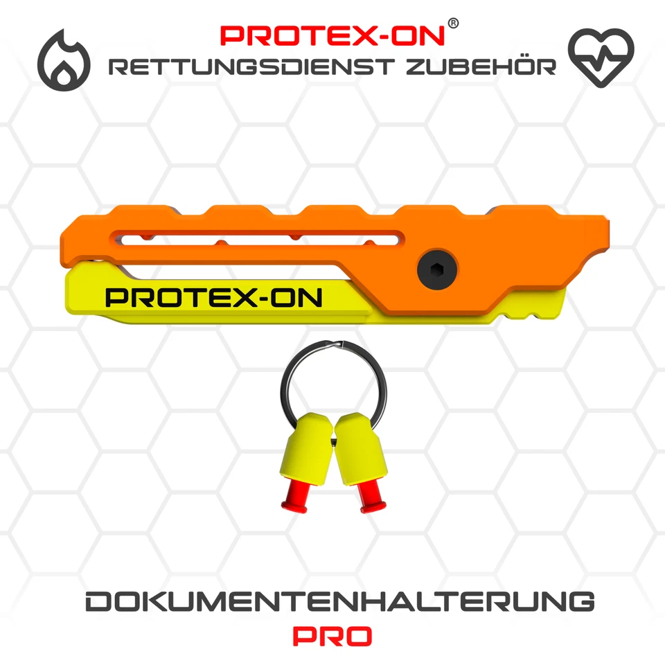 Protex-On Pro Dokumentenhalter Rettungsdienst