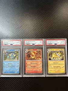 PSA 10 Vaporeon SVP168 Jolteon SVP169 PSA 9 Flareon SVP167 *Sequential Set * - Picture 1 of 5