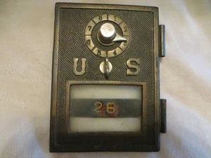 Vintage US Post Office Mailbox Door - Picture 1 of 2