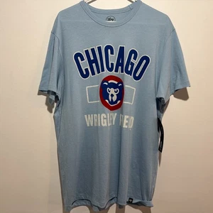 Chicago Cubs '47 Brand Royal Blue Herren T-Shirt Größe Large - Bild 1 von 9