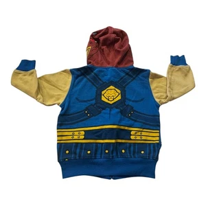 Lego Legends Of Chima Hoodie Youth Small Blue Yellow Zip Up Lion Costume Jacket - Picture 1 of 8