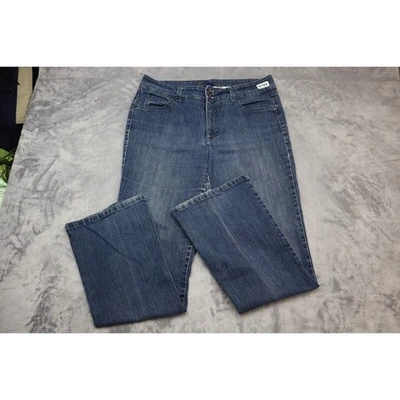 Code Bleu Jeans Pants Womens 12 Short Blue Denim Casual Outdoors Preppy Bootcut - Image 1 of 4