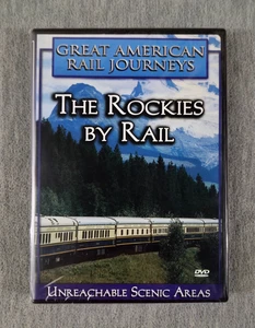 Great American Rail Journeys DVD The Rockies By Rail 2003 NEW - Imagen 1 de 4