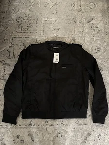 Members Only Herren Bomberjacke schwarz Bond Racer - Größe XL Neu mit Etikett - Bild 1 von 6