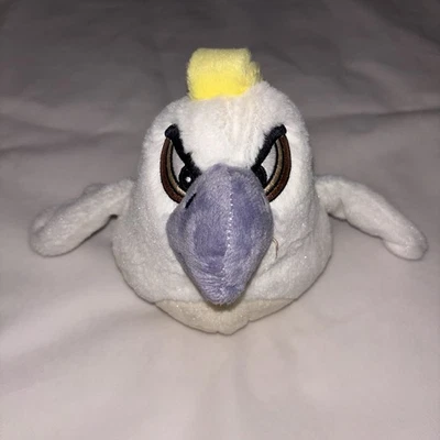 Nigel Cockatoo Rio Angry Birds 6" Plush 2011 Commonwealth No Sound - Image 1 of 4