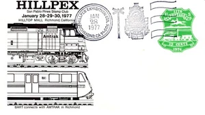 BART VERBINDET MIT AMTRAK - RICHMOND, CA 1977 FDC16762 - Bild 1 von 1