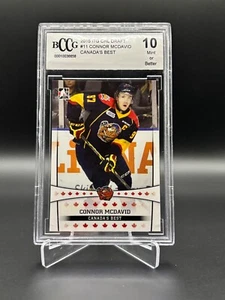 BCCG 10 GEM MINT 2015 ITG CHL Draft Connor McDavid Canada's Best #11 - Picture 1 of 2